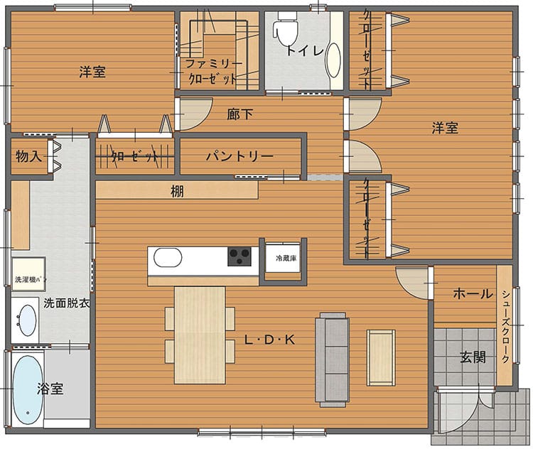 間取り図②